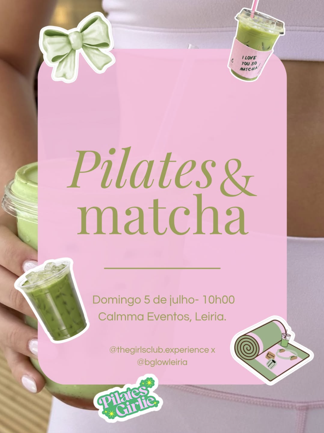 Pilates & Matcha — event image